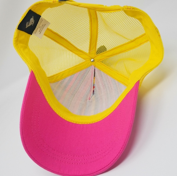 Peter Grimm Women Anaba Trucker Cap Yellow Pink St - Picture 4 of 5